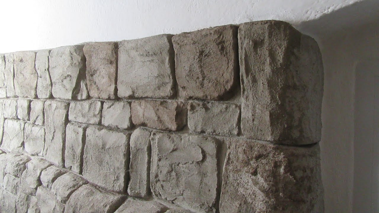 Come realizzare PIETRE ARTIFICIALI con cemento imitazione muro di