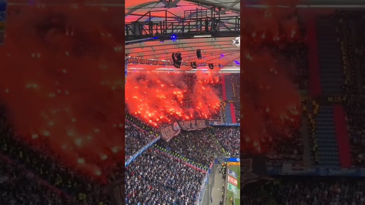 Hamburger SV vs. FC St. Pauli 3.5.24 #pyroalarm #choreo #2bundesliga