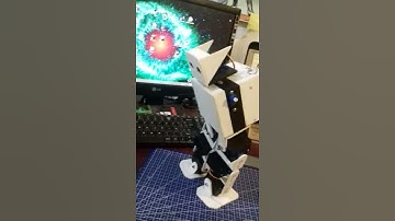 3D printed biped robot