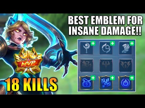 THIS EMBLEM FOR EUDORA IS SIMPLY THE BEST | Must Try This Emblem Settings For Insane Damage | Mlbb