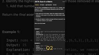 DAY 56/100: 100 Days Of Code & DSA Challenge 5️⃣ ✅... #100dayschallenge #leetcode #dsa #coding