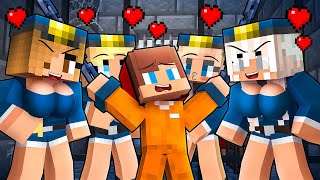 JJ Criminal got Love Trapped by Girls Police  - Maizen Minecraft Animation