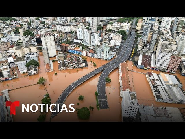 Elevan a más de 75 la cifra de muertos por las inundaciones en Rio Grande do Sul, Brasil