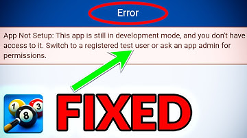 How To Fix Facebook Login Error In 8 Ball Pool