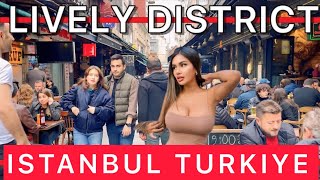 TurkiyeIstanbul Asian Side Kadikoy Lively District Walking Tour Travel Guide |4K