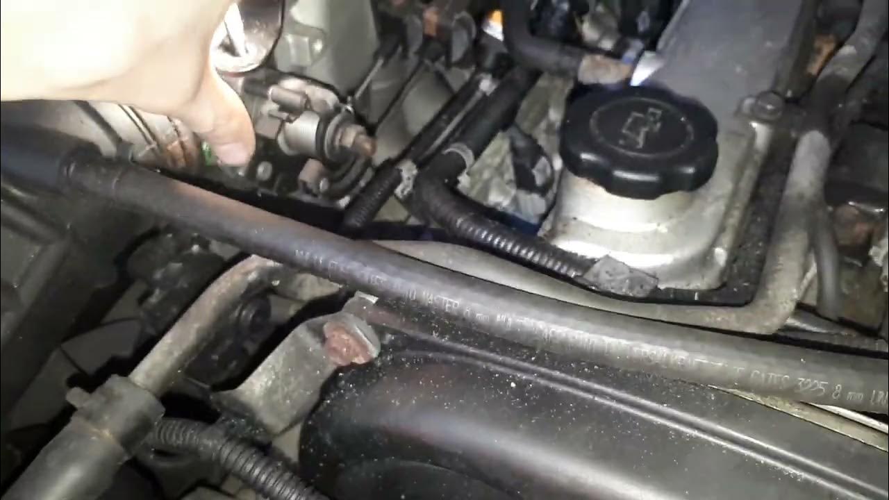 wait ignition coil leaking fluid?? - YouTube