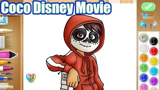 Disney Coloring World - Coco Movie Cartoon