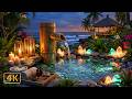 Ambient Twilight – Deep Relaxation in an Amethyst Sanctuary by the Sea #handpanmusic #Meditation