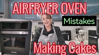 Cosori Air Fryer Oven How To Make Cakes The Do's And Don'ts Making  Beautiful Gift Ideas