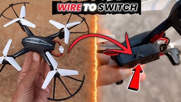 hx750 Drone switch install | hx750 Drone | Mini Drone
