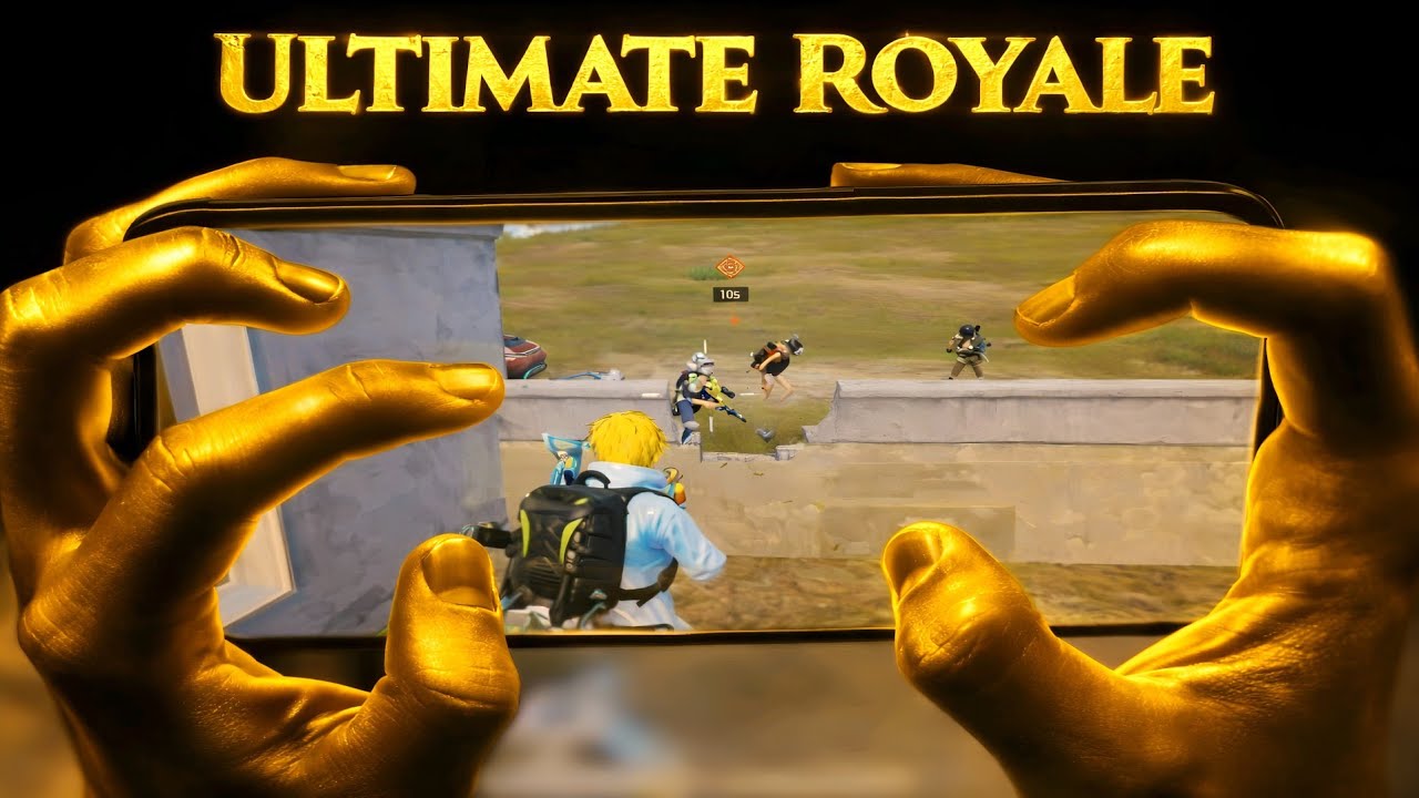 Epic 1v4 Clutch Ultimate Royale | 5 Finger Claw Handcam | PUBG MOBILE