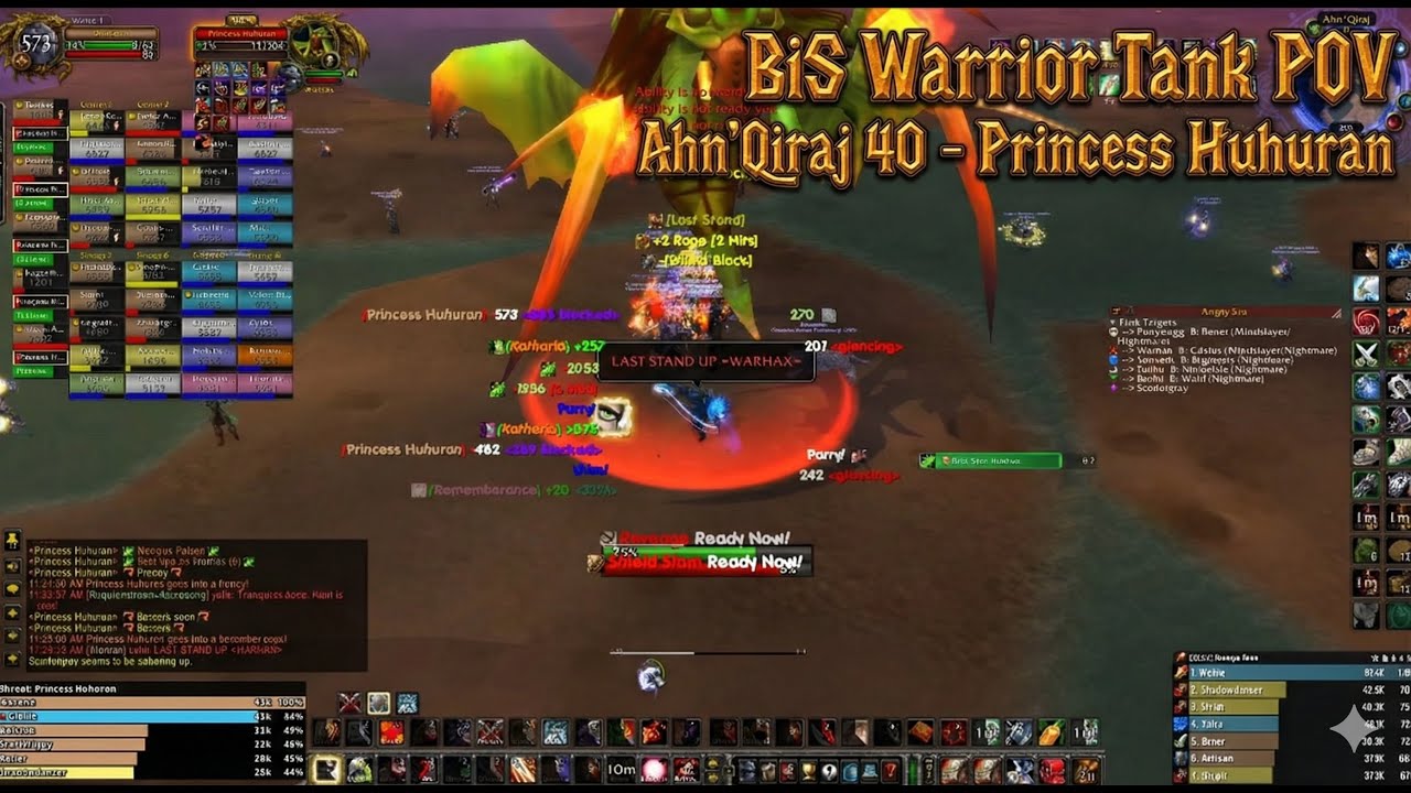 AQ40 - Huhuran - WoW Classic Era - Nov2025