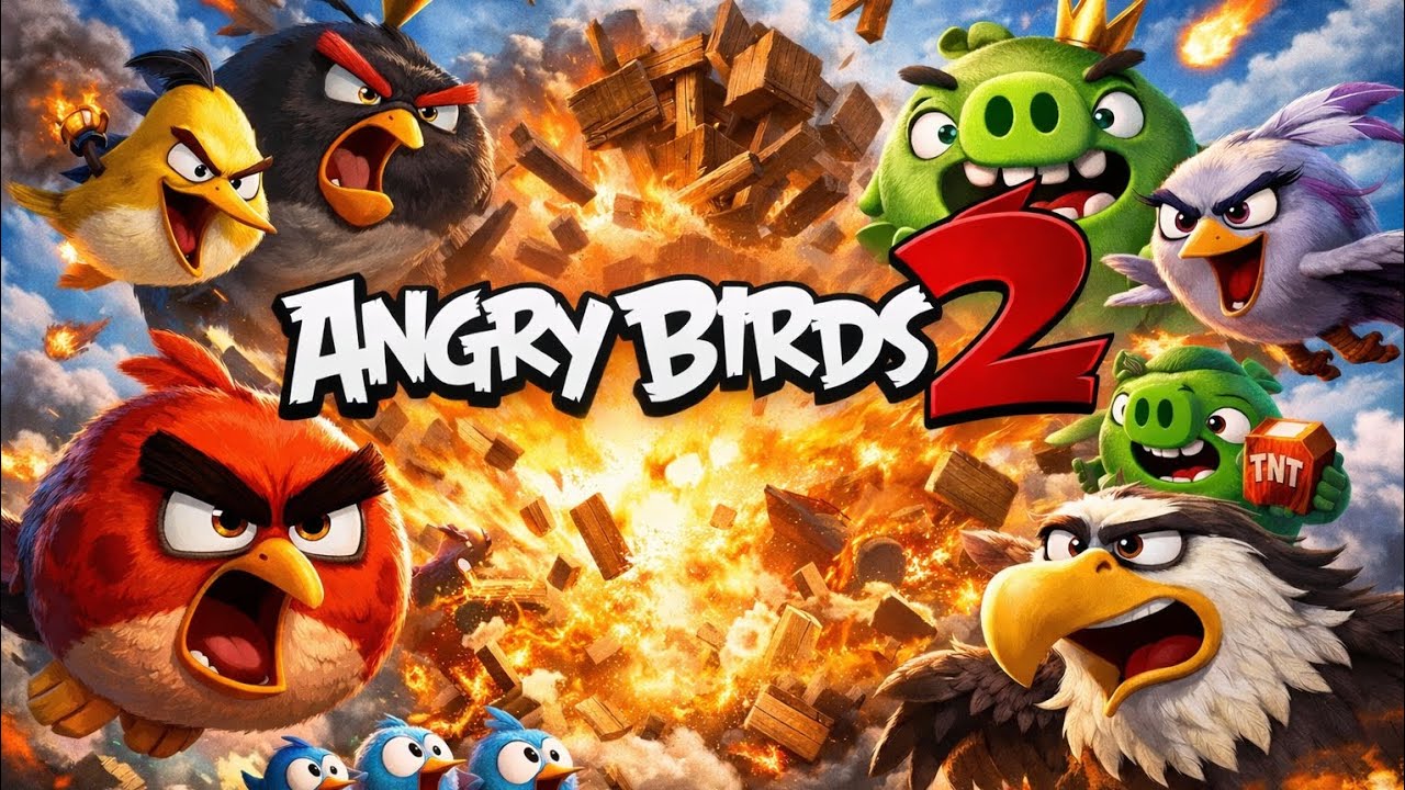 Angry Birds 2-Gameplay Walkthrough 4: Daily Challenge and Mighty Eagle  Bootcamp