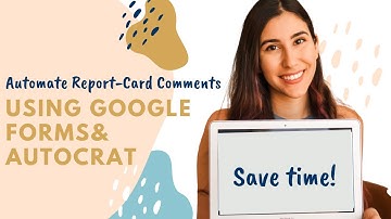 How I Save Time On Writing Report Card Comments (SBG)
