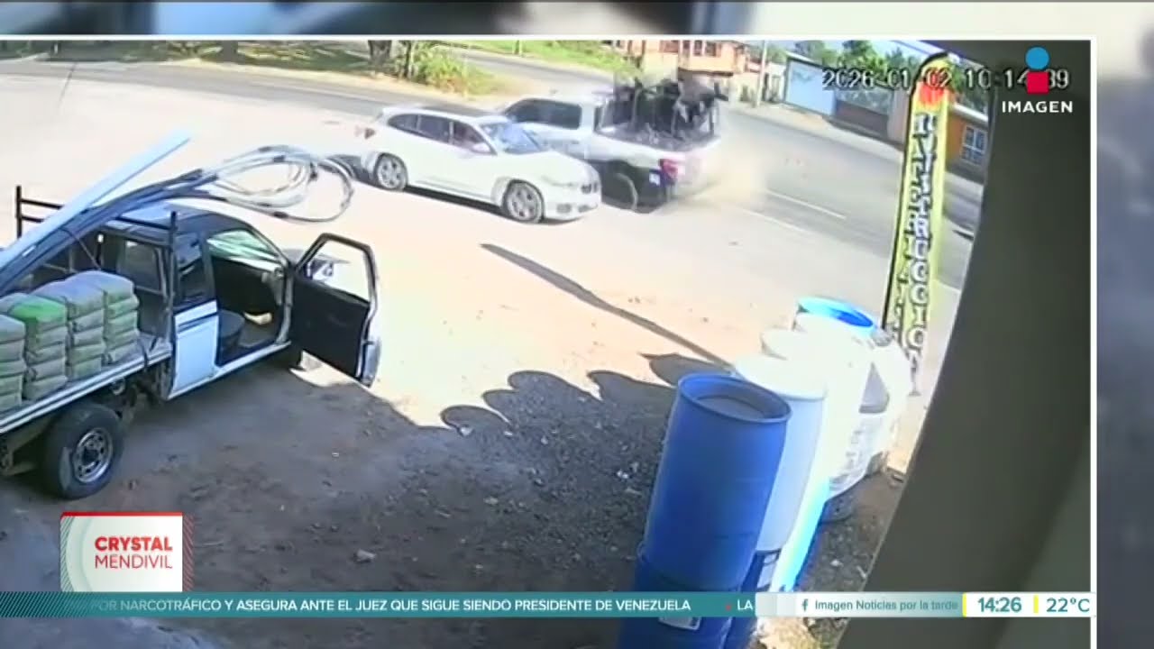 Choque entre una patrulla de la Guardia Nacional y un auto dejó 8 heridos en Michoacán | Crystal