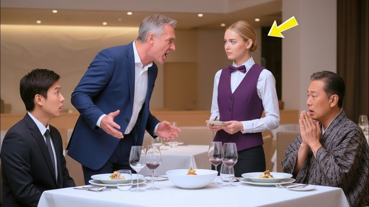 «Никто не говорил по-японски, миллиардер кипел от злости — и тут официантка идеально ответила…»