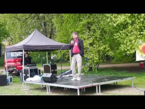 Mikael Nordfors Fælledparken 1 maj JFK21 part 7 - YouTube