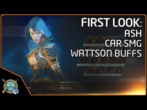 Apex Legends - ASH Revealed! CAR SMG Returns from Titanfall, and Wattson is Saved!