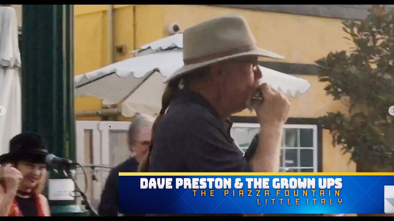 Dave Preston & The Grown Ups - Piazza Fountain