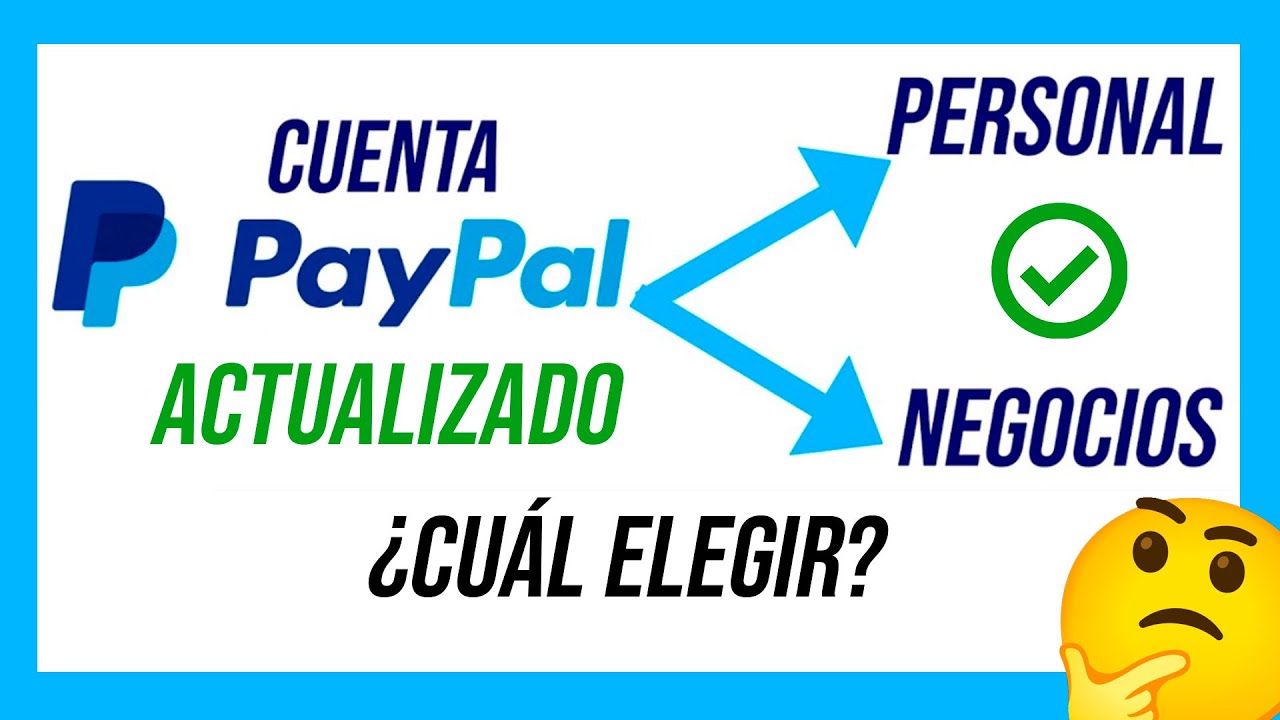 ☑️ Diferencias entre CUENTA PERSONAL y CUENTA DE NEGOCIOS PAYPAL 2024