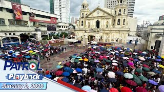 TV Patrol Playback | January 2, 2026