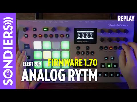 Elektron Analog RYTM MKII, on teste le nouvel OS 1.70