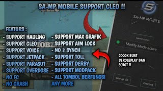 SAMP LAUNCHER SUPPORT CLEO AND ALL KEREN !! | GTA SAMP ROLEPLAY INDONESIA