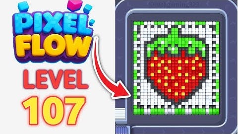 Pixel Flow Level 107 Walkthrough