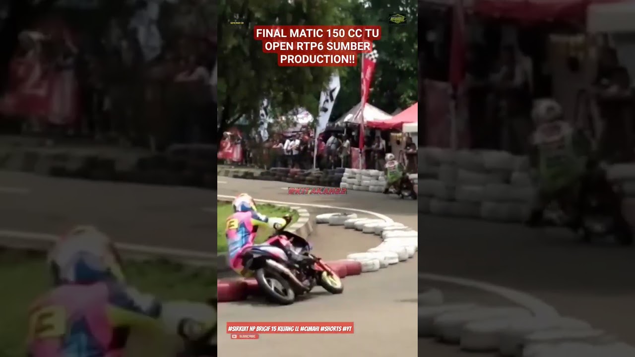 PANASNYA🔥 RACE FINAL MATIC 150 CC TU PEMULA, SIRKUIT NP BRIGIF 15 KUJANG II CIMAHI! 