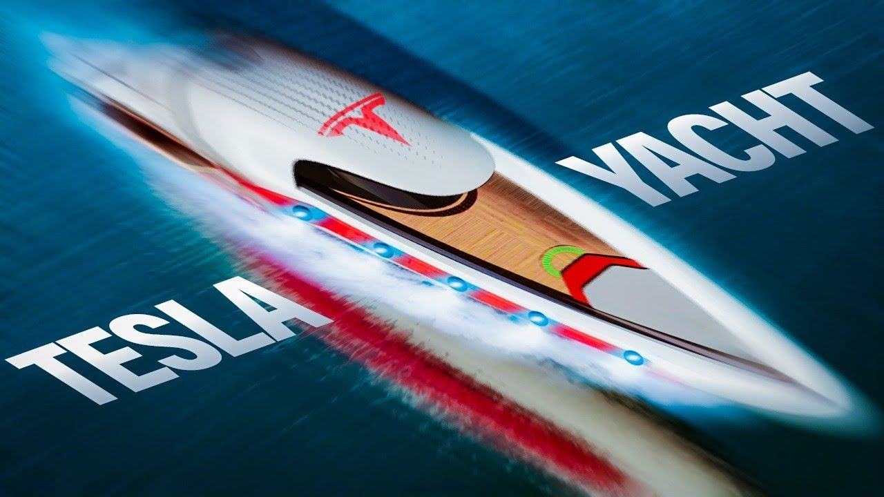 The Newly Revealed Tesla Yacht! Elon Musk New Yacht? YouTube