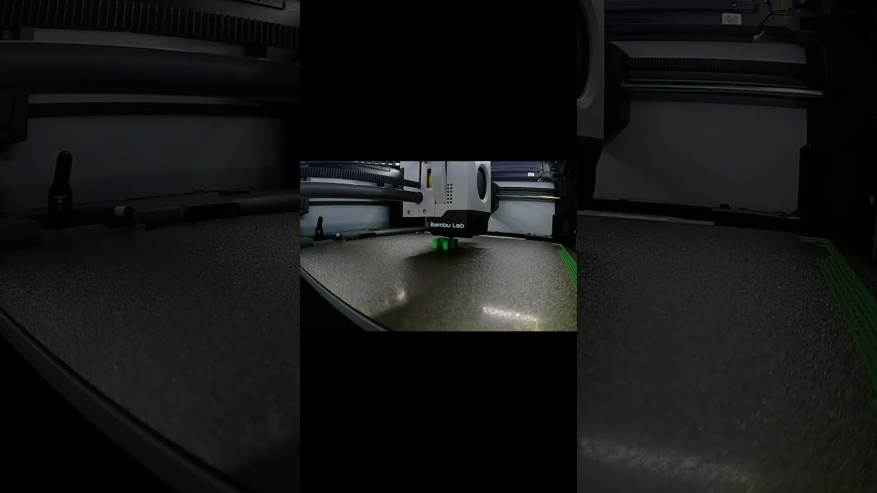 Connector clip test short #3dprinting #timelapse