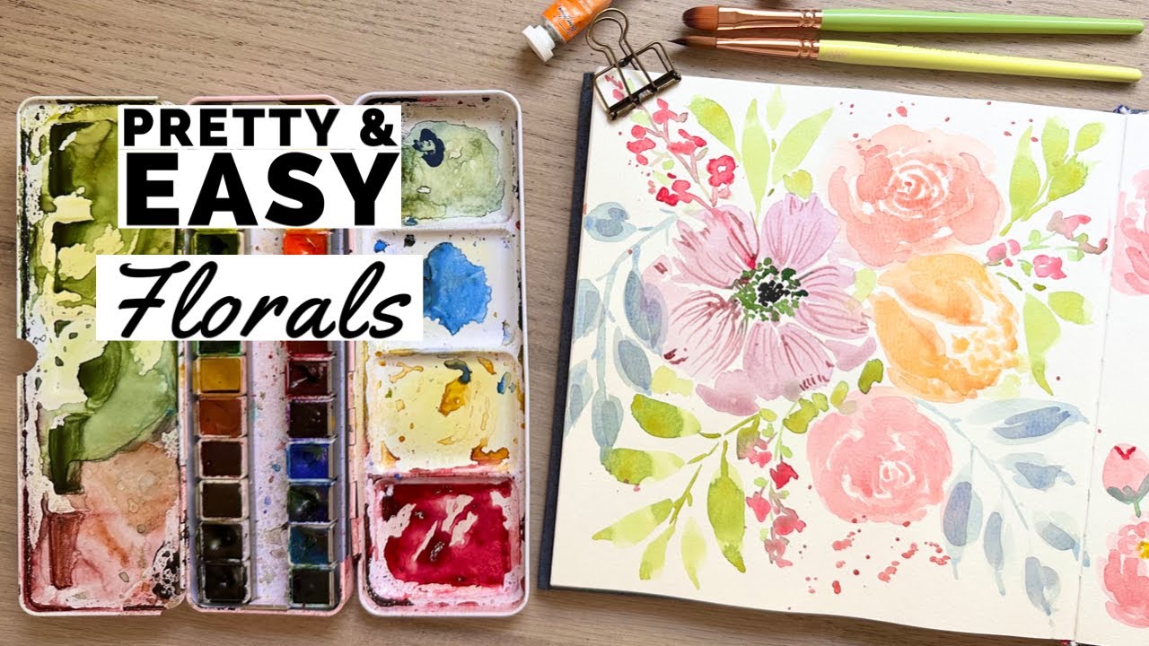 How to Paint Watercolor Flowers with Jenna Rainey - Project Ideas