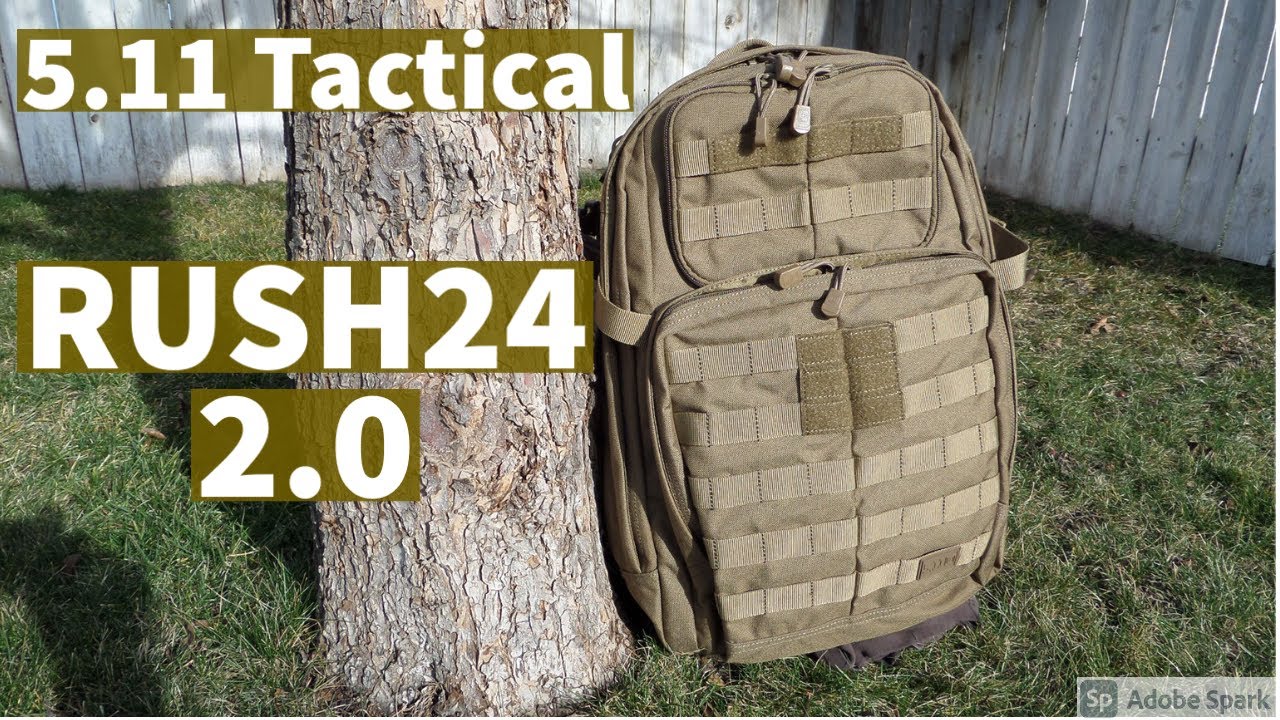 5.11 Tactical Rush24 2.0 Backpack 37L Pack Kangaroo