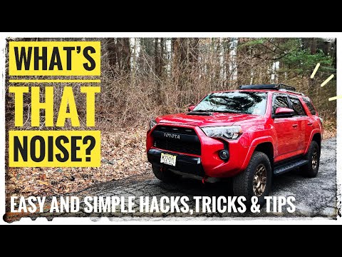 TOYOTA 4runner - What’s that noise? Save Thousands - Fixes • Tricks