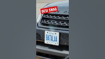 Custom number plates in Canada #shorts #shortvideo #chattyandscatty