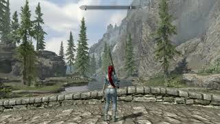 TESV Animation Dark Souls Style 2H Weap screenshot 5