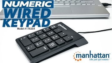 Manhattan Numeric Wired Keypad