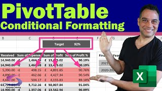 Pivot Table Conditional Formatting by Computer Tutoring 40,454 views 3 years ago 8 minutes, 34 seconds