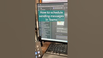 How to Schedule Messages in Teams #shorts