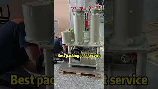 High-efficiency electroplating filter machine fully loaded and delivered!