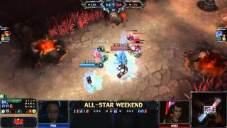 2013 ALL-STAR LoL 1v1 Solo Top - PDD vs sOAZ - Day 1
