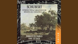 Violin Sonata in A Minor, Op. 137 No. 2, D. 385: I. Allegretto