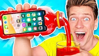 5 Amazing DIY Phone Cases! Learn How to Make The Best New Funny Slime iPhone & Samsung Case