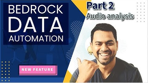 Amazon Bedrock Data Automation: Tariff Podcast Audio Files analysis #tariffimpact  #tutorial #aws