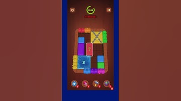 Wood Block Jam - Level 45 Solution (Fast & Easy)