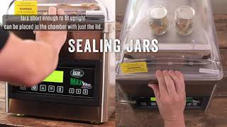 LEM How-To: MaxVac Pro Chamber Vacuum Sealer Part 2 – Displays and Use