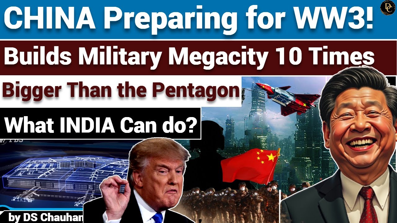 China Builds Giant Military Command Centre: 10X Bigger Than Pentagon | Deep Concept