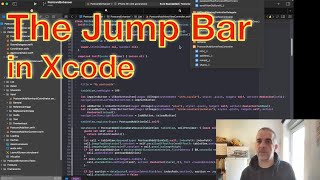 The Jumb Bar in Xcode
