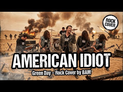 American Idiot – Green Day (Energetic Rock Cover by BAM)