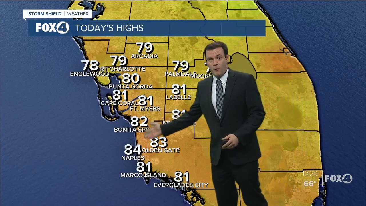 Forecast: Monday will be warmer with highs in the mid 80s - YouTube